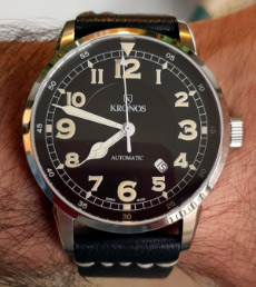 Reseña del reloj Kronos Vintage Automatic Black