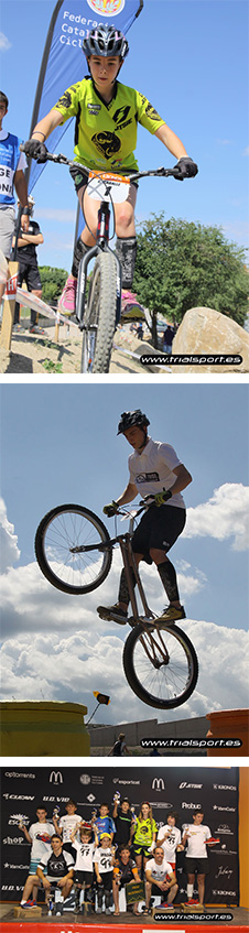 Sergi Llongueras y Carla Caballé ganadores de la Copa Osona de Trial Sergi Llongueras y Carla Caballé ganadores de la Copa Osona de Trial