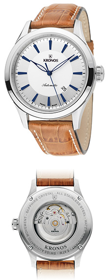 Novedad KRONOS ELEGANCE: Automatic Silver Novedad KRONOS ELEGANCE: Automatic Silver