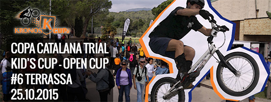 Obsequios KRONOS para los ganadores de la Copa Catalana de Trial 2015 Obsequios KRONOS para los ganadores de la Copa Catalana de Trial 2015
