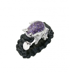 ANILLO IVORY FROG VIOLET