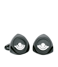 KRONOS BLACK STEEL CUFFLINKS