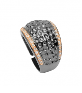 ANILLO TEXTURE BLACK