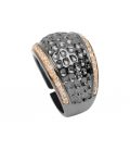 ANILLO TEXTURE BLACK