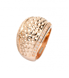 ANILLO TEXTURE ROSE