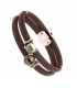 PULSERA COLORS CHOCOLATE