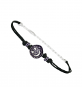 PULSERA IVORY HAPPY BLACK