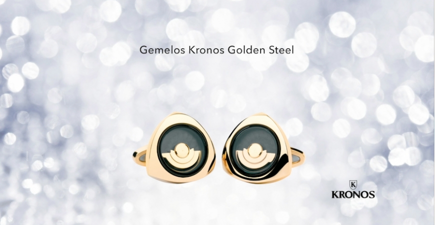 Completa el look con los gemelos Kronos