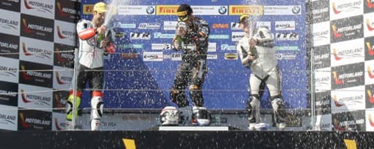 OSCAR PENA GANA LA 1ª CARRERA DE LA COPA S1000RR EASYRACER 2012