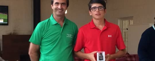 Premios KRONOS en el I Open Ibérico de Golf Vidago Palace