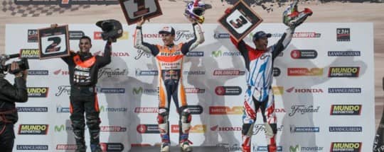 Marc Márquez se impone en Superprestigio Dirt Track