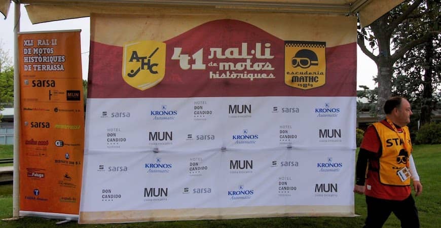 Colaboramos con el 41º Rally de Motos Históricas de Terrassa
