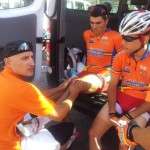 Jordi Solano con Cristian Torres actual Equipo Contador.