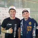 Jordi Solano con Marc Coma, piloto de rallies de motocicletas ganador   del Rally Dakar (5 años), en la categoría de motos, el Rally de los Faraones , el Rally Raid de Cerdeña (6 años), el Rally por las Pampas (3 años), el UAE Desert Challenge (7 años), el Rally de Marruecos (3 años) y el Campeonato Mundial de Rallies Cross-Country (5 años).