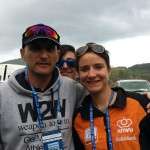 8.	Jordi Solano con Marianne Vos, cicilista profesional Neerlandesa nº 1 del ciclismo Mundial.