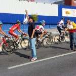 15.	 Jordi Solano en el avituallamiento del Campeonato del Mundo de Ciclismo.