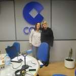 Patricia con Silvia Soria de COPE Valencia