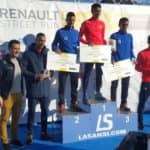 Podio 5 km masculino Viladecans